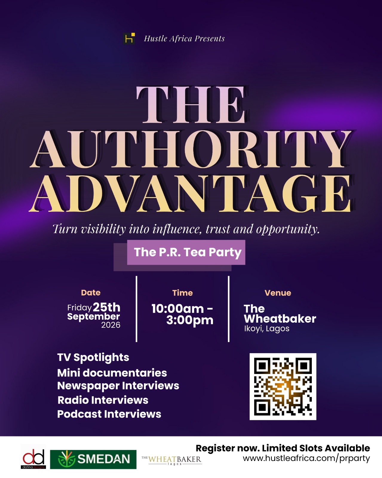 Hustle Africa PR Tea Party - The Authority Advantage